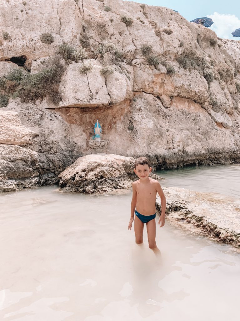Cala Madonna Lampedusa spiaggia per bambini